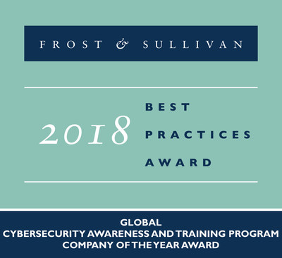 KnowBe4 Commended by Frost & Sullivan for Helping Enterprises Thwart Phishing Attacks with its Cybersecurity Awareness Training and Simulated Phishing Platform