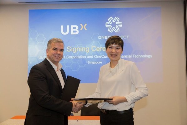 OneConnect partners with UnionBank's fintech subsidiary UBX to co-create Philippines' first blockchain-enabled platform for MSMEs