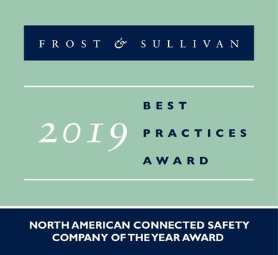 Frost & Sullivan Names Guardhat the 2019 North America Company of the Year for its Connected PPE Worker Safety Solutions