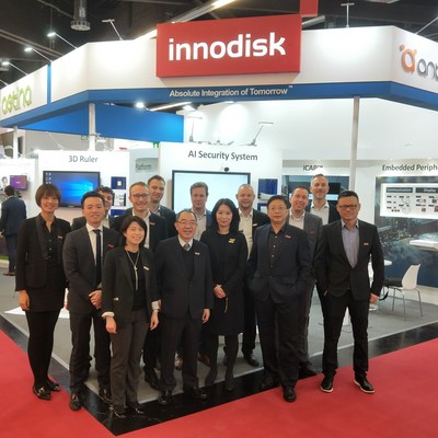 Innodisk Showcasing Integrated AIoT Solutions with Strategic Partners at Embedded World 2019