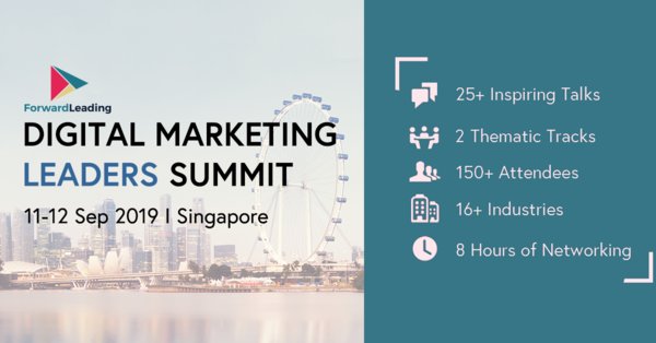 Speaker Line-up Announced for Digital Marketing Leaders Summit Singapore 2019