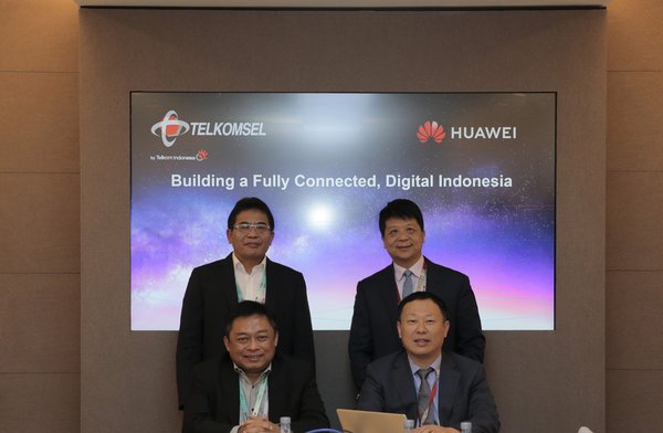 Indonesia's Telkomsel Signs MOU with Huawei to Cooperate on Building a Fully Connected Digital Indonesia