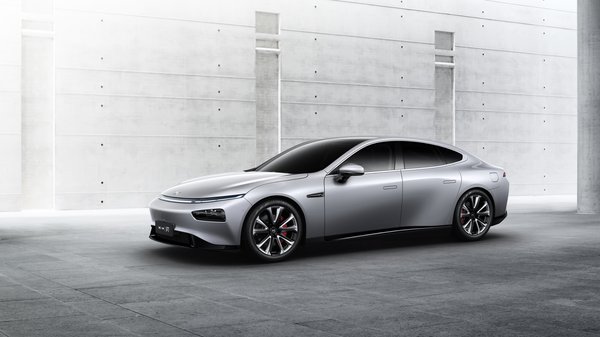 Xpeng Motors debuts at Auto Shanghai 2019, premiering the Xpeng P7 intelligent electric coupe