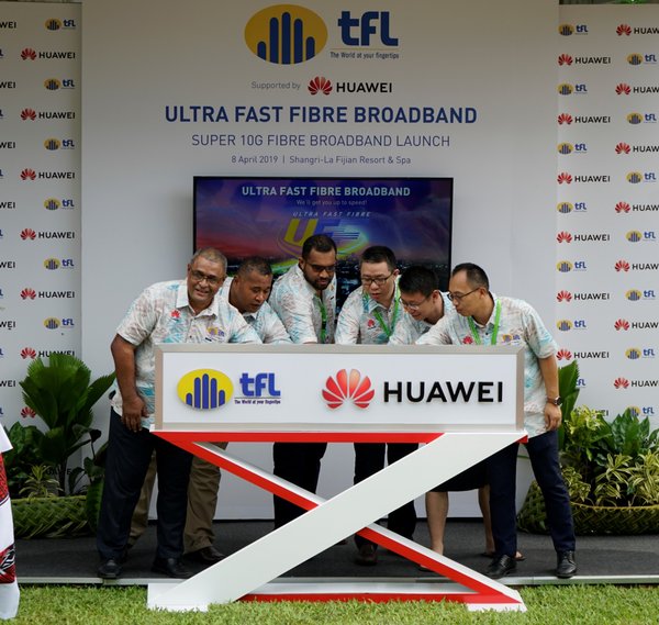 Telecom Fiji Limited partners with Huawei to deploy the first ultra-fast fiber broadband in the South Pacific Islands