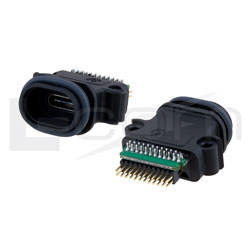 L-com Releases IP68-Rated USB 2.0 Cable Assemblies and Panel-Mount Coupler