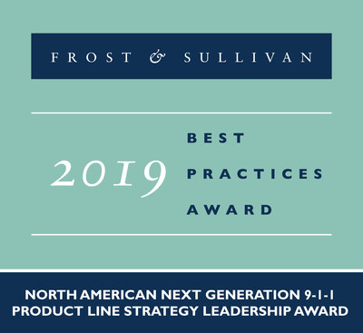 Frost & Sullivan Recognizes Comtech with the 2019 North American Product Line Strategy Leadership Award for Next Generation 9-1-1