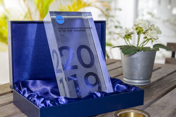 Sleek wins tech giant's Xero's award for Emerging Partner of 2019 in Singapore