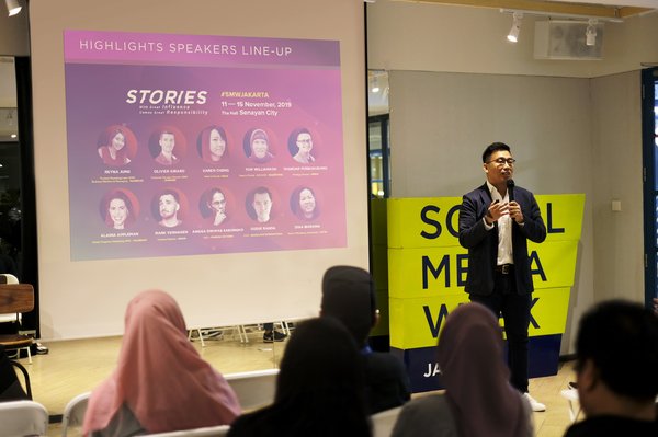 Social Media Week will return to Jakarta, with the big theme "Stories: With Great Influence Comes Great Responsibility"