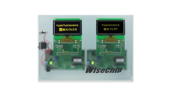 WiseChip Presents the 2.5 times brighter PMOLED by Latest Hyperfluorescence OLED Display at CEACTEC JAPAN 2019