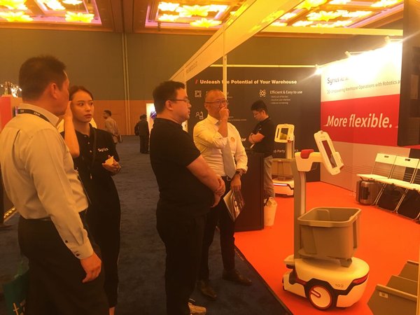 Syrius Robotics Debuts at Supply Chain Asia 2019 in Singapore with FlexComet(TM) SL-50 AMR (Autonomous Mobile Robot)