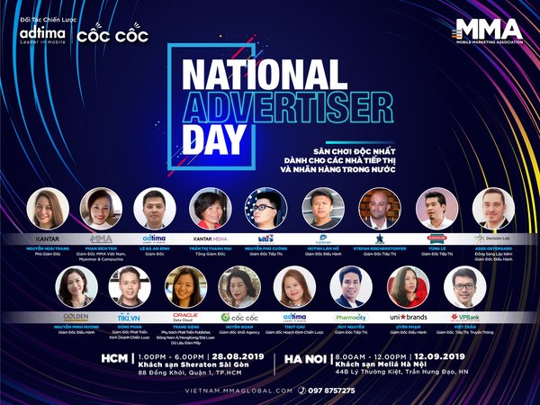 Vietnam Mobile Marketing Association (MMA) launched the National Advertiser Day 2019, A New Playground for Local Brands