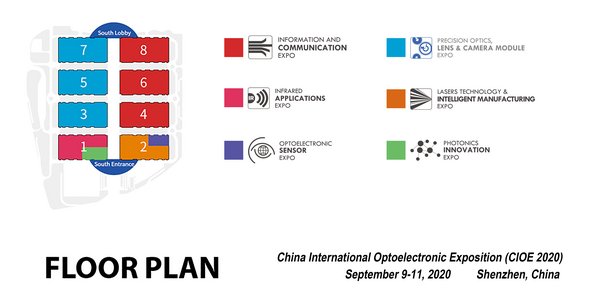 CIOE will be held at the new venue Shenzhen World Exhibition and Convention Center, new spacious venue in a more organized floor plan gives better experience