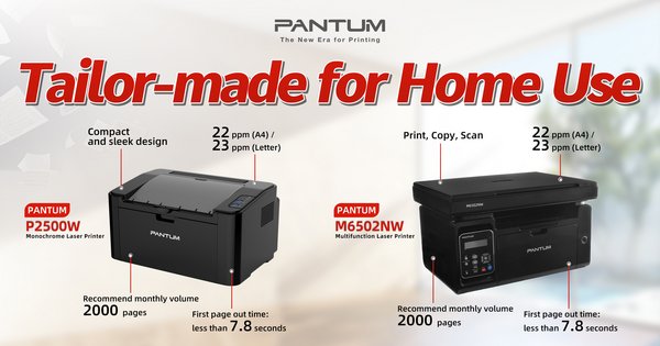 Pantum Introduces Easy Printing for Home Working and Schooling