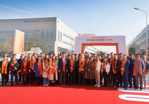 Sungrow Hits a 100 GW Inverter Shipment Milestone