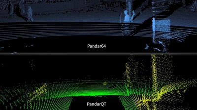 Hesai releases PandarQT, an Ultra-wide FOV LiDAR optimized for blind spot detection