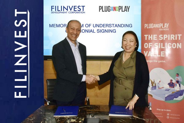 Filinvest and 'Plug and Play' form alliance to accelerate digital innovations in the Philippines