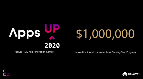 Awards USD$1 Million Prize, HUAWEI HMS App Innovation Contest Goes Global