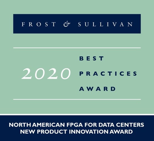 Achronix Commended by Frost & Sullivan for its Flexible FPGA Solutions, Speedster7t FPGAs and Speedcore eFPGA IP