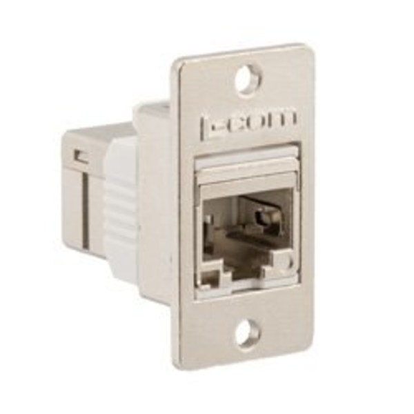 L-com Introduces New Die-Cast, Category 6a/7, Feed-Thru RJ45 Couplers