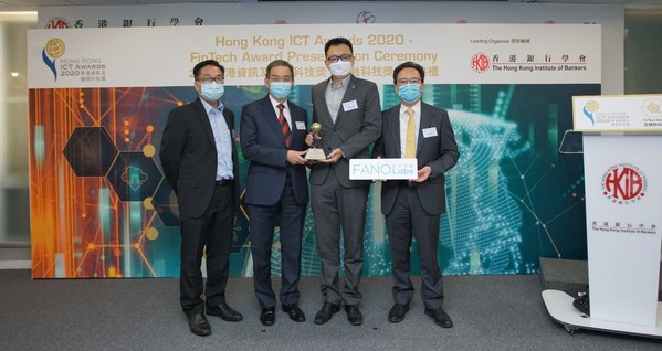 Winners of the Hong Kong ICT Awards 2020: FinTech Award Announced