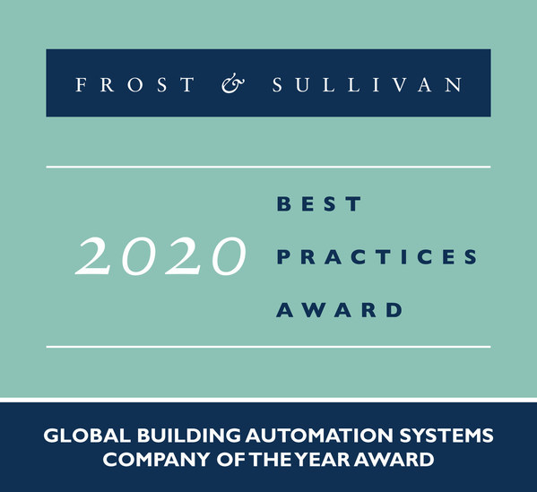 Delta Controls' Exceptional Growth Diversification and Technology Development Merit Frost & Sullivan Company of the Year Award