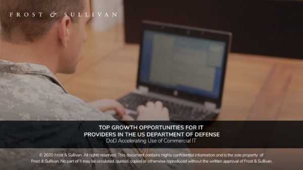 Frost & Sullivan Explores Business Opportunities for IT Providers in the US Department of Defense