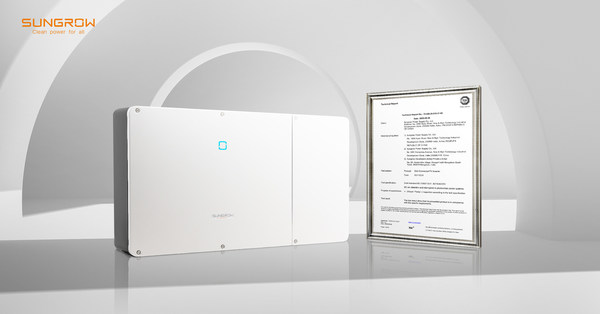 Sungrow Receives the World's First DC Arc Detection and Interruption Technical Report for SG110CX from TUV SUD