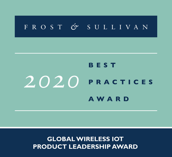 Frost & Sullivan Honors BehrTech with Product Leadership Award for Its MYTHINGS Wireless IoT Connectivity Platform