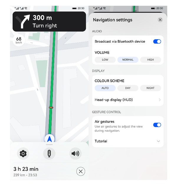 HUAWEI Petal Maps introduces 'Head Up Display' navigation to APAC