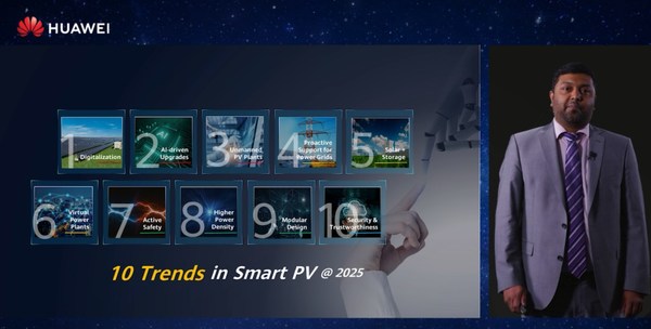 Huawei Speaks at World Future Energy Summit on the Future Trends of PV Industry