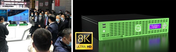 New TVU Rack Router Transmits Live 8K UHD Video over Network Powered by China Unicom 5G mmWave Technology