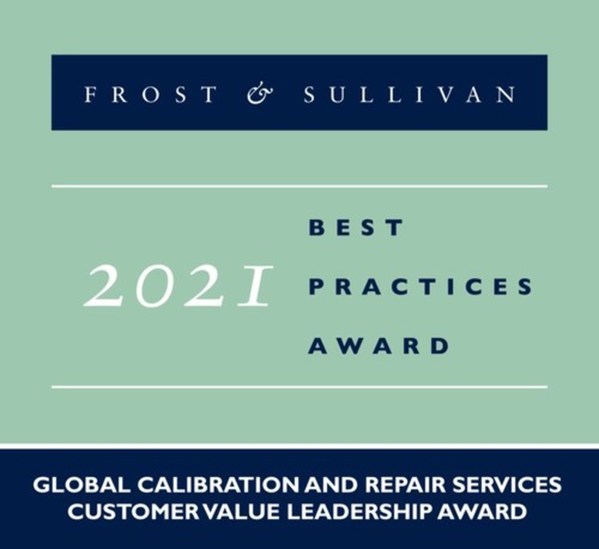 SIMCO Recognized by Frost & Sullivan for its Calibration & Repair Leadership