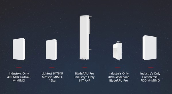 Huawei Releases 5G Series Products to Expand Multi-Antenna Technology to All Bands and Scenarios