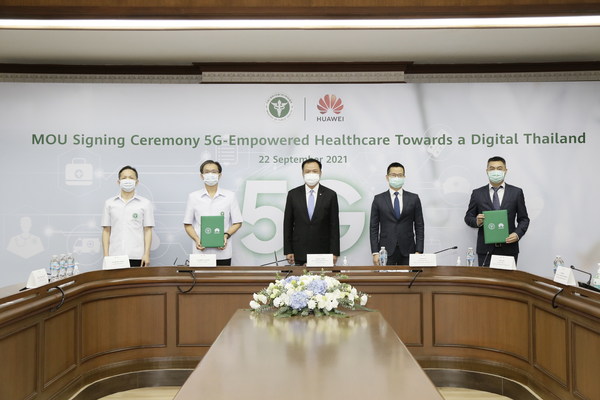 Huawei, Thailand Medical Services Dept Sign MoU for 5G Healthcare