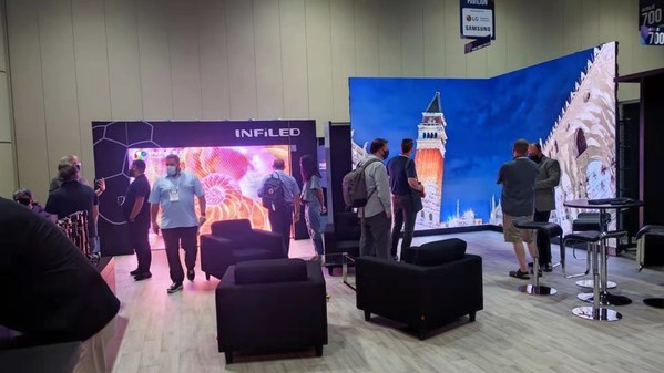 INFiLED Impresses Pro AV Industry Visitors at InfoComm 2021 in Florida