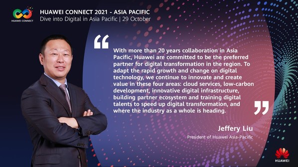 HUAWEI CONNECT 2021 - ASIA PACIFIC: Huawei are committed to be the preferred partner for digital transformation