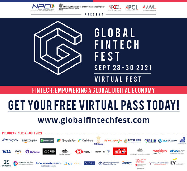 India to Host World's Largest Virtual FinTech Fest on 28th-30th Sept