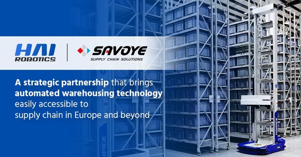 HAI ROBOTICS teams up with Savoye to boost smart warehousing