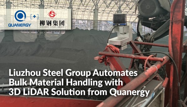 Liuzhou Steel Group Automates Bulk Material Handling with 3D LiDAR Solution from Quanergy