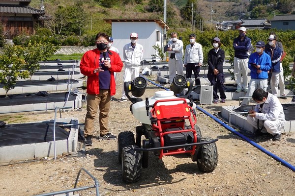 XAG R150 ground robot debuts to help Japanese farmers overcome aging