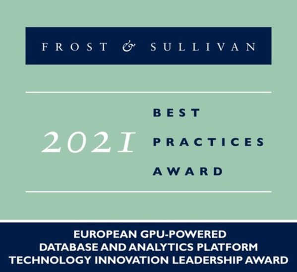 Brytlyt Lauded by Frost & Sullivan for Building BrytlytDB, a GPU-powered Analytics Platform that Is Transforming the Way Companies Leverage Data