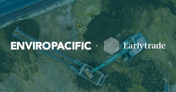 Earlytrade breaks new ground with environmental leader Enviropacific