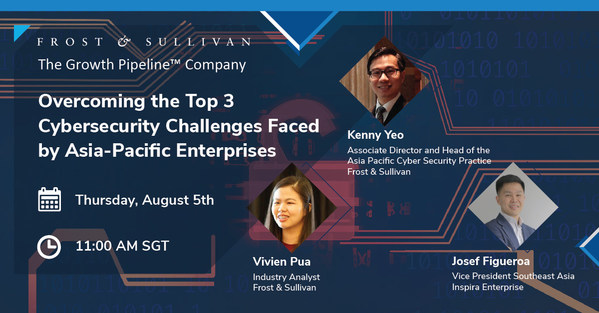 Frost & Sullivan Reveals the Top 3 Cybersecurity Challenges Faced by Asia-Pacific Enterprises