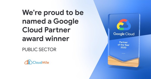 CloudMile Wins 2020 Google Cloud Partner of the Year: accelerating digital transformation in Asia governments