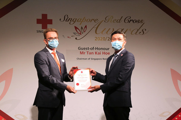 DHL honored with inaugural Singapore Red Cross United for Humanity Award