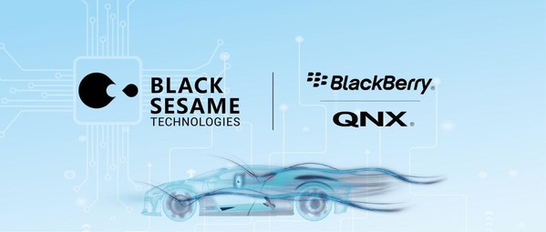 Black Sesame Technologies and BlackBerry QNX Team Up to Create Safe, Reliable Autonomous Driving Solution for Chinese Automakers