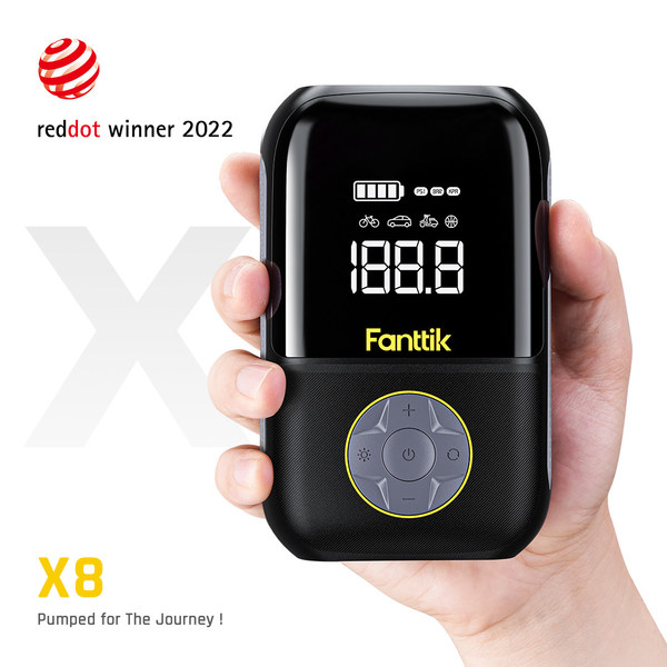 Fanttik Launches New X8 Tire Inflator After Sellout-Sensation of X8 Apex