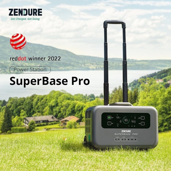 Zendure's Power Station Wins 2022 Red Dot Design Award