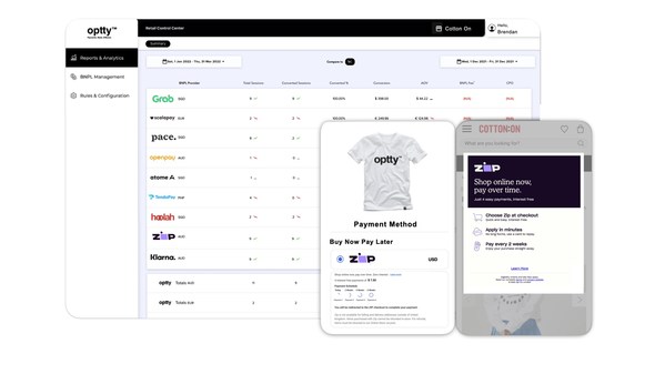Optty Launches World's First Independent Platform for Retailers to Rapidly Integrate Multiple Buy Now, Pay Later Providers