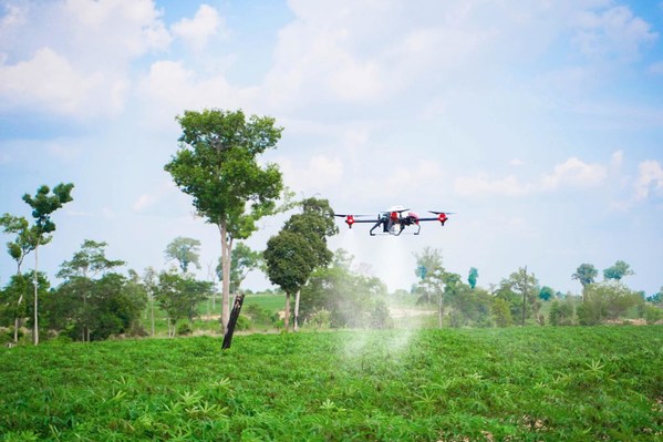 XAG Brings Drone Innovation to Cambodian Farmers for Sustainable Cassava Production